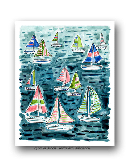 Seas The Day, Fine Art Print