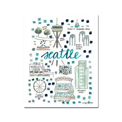 "Seattle, WA" Fine Art Print