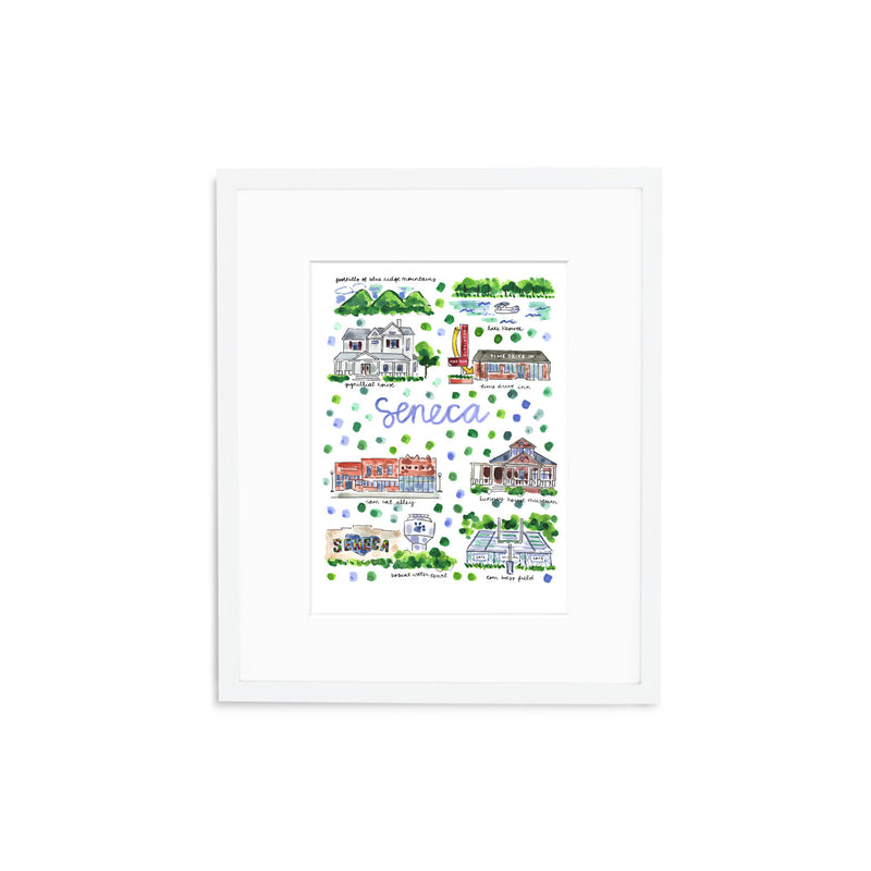 "Seneca, SC" Fine Art Print