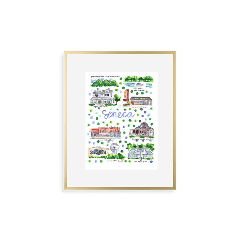 "Seneca, SC" Fine Art Print