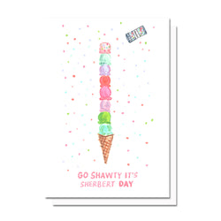 It's Sherbert Day Card – Evelyn Henson