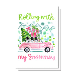 Holiday Snowmies Card