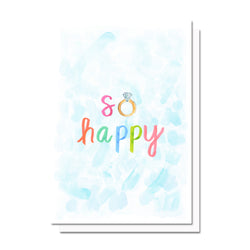 So Happy Wedding Card