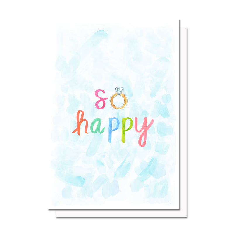 So Happy Wedding Card