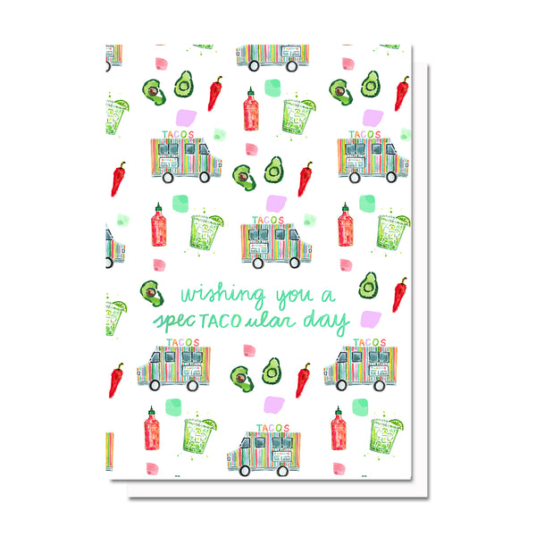 Spec-taco-ular Birthday Card