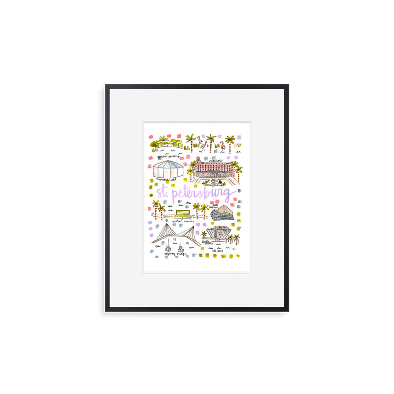 "St. Petersburg, FL" Fine Art Print