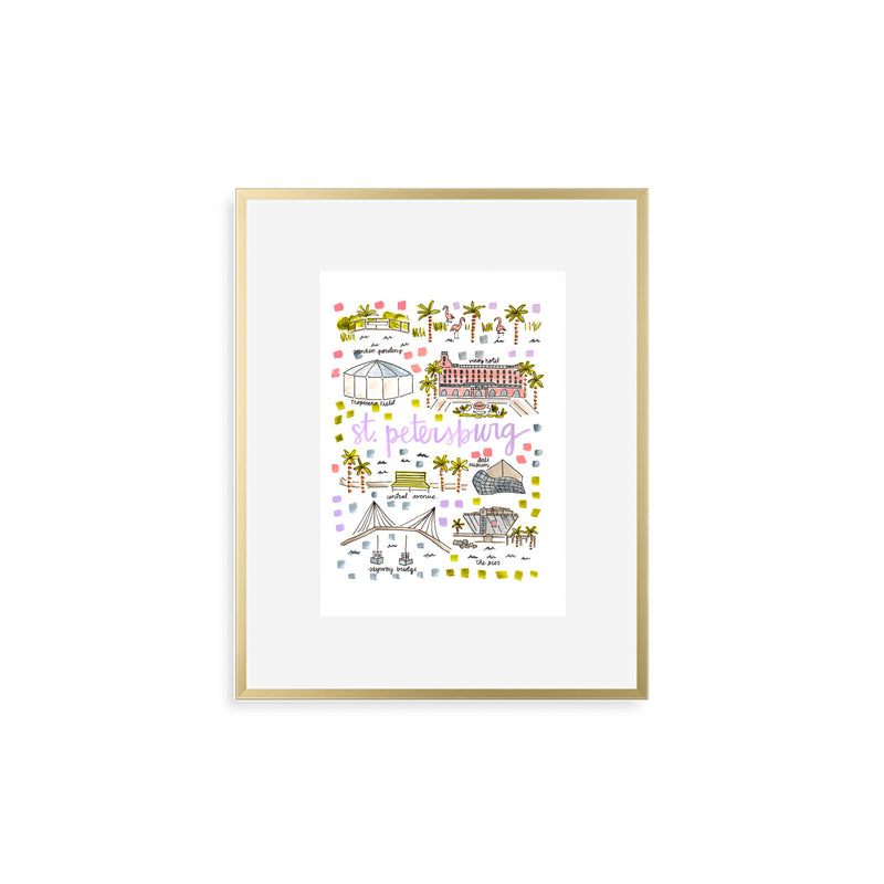 "St. Petersburg, FL" Fine Art Print