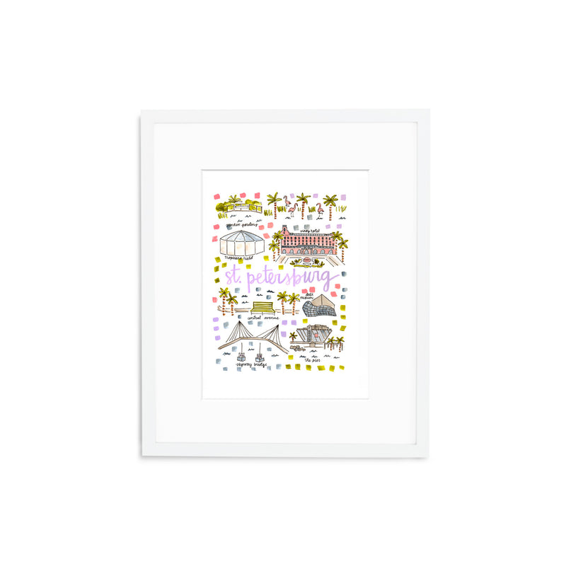 "St. Petersburg, FL" Fine Art Print