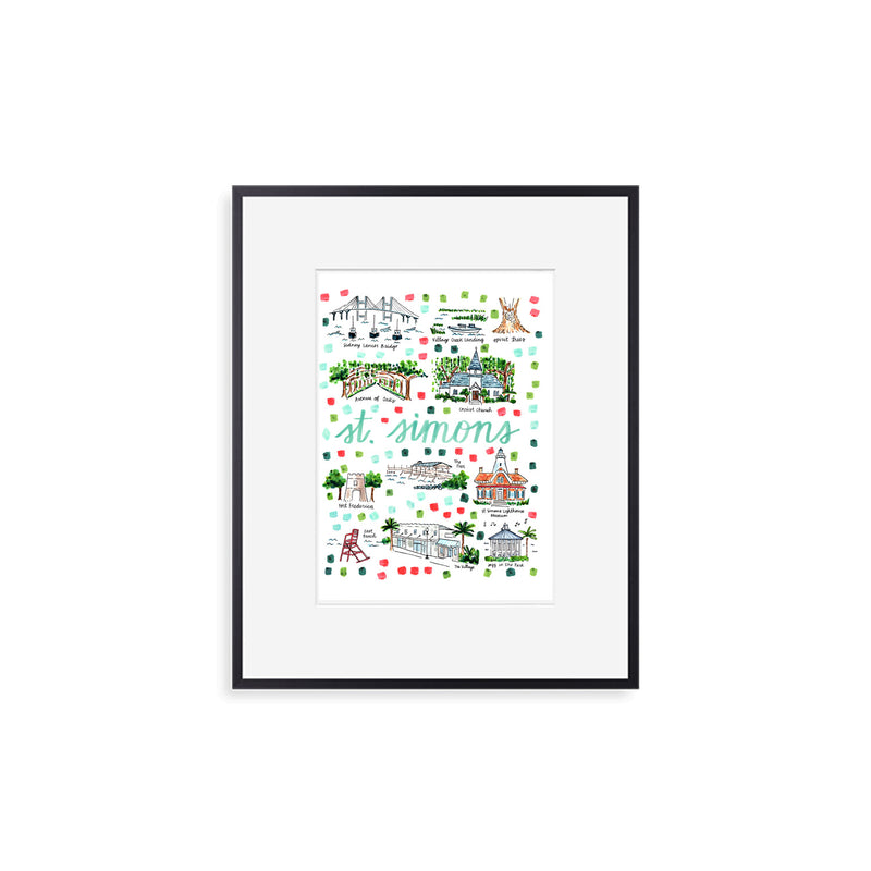 "St. Simons, GA" Fine Art Print