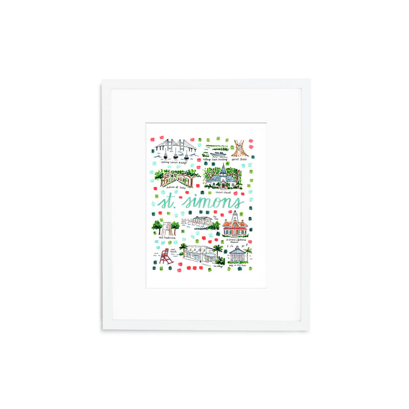 "St. Simons, GA" Fine Art Print