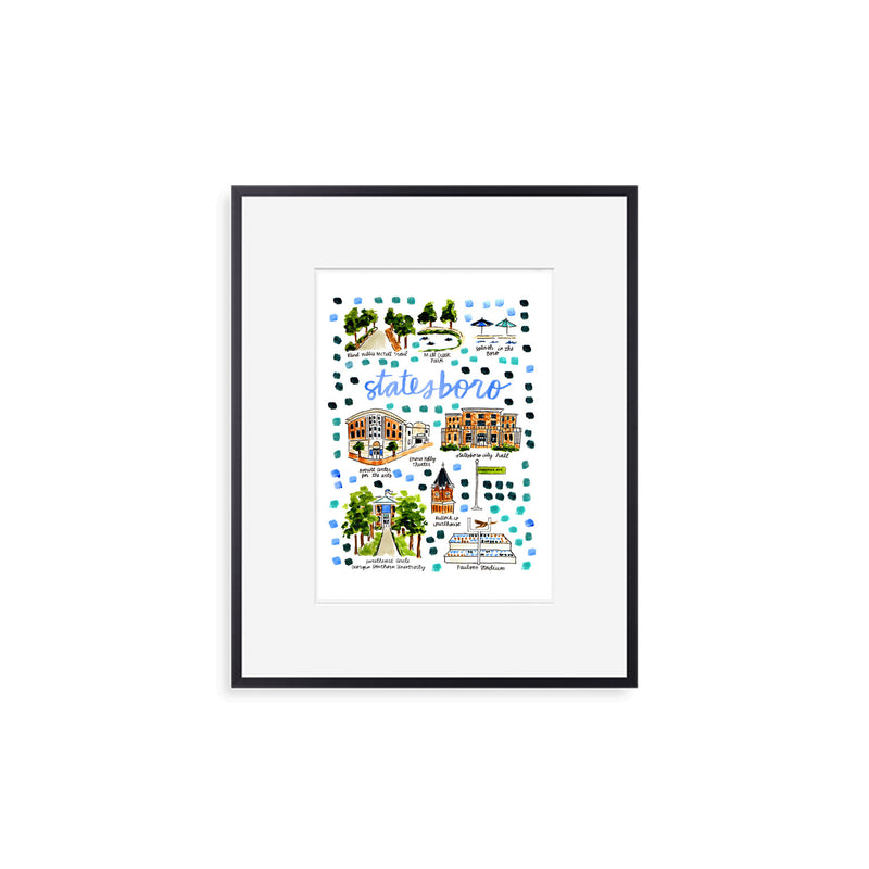 "Statesboro, GA" Fine Art Print
