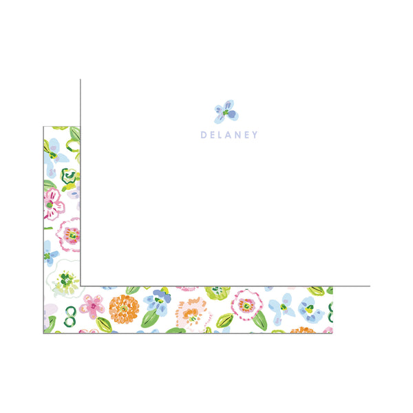 Tibi Floral Print Notecard Set