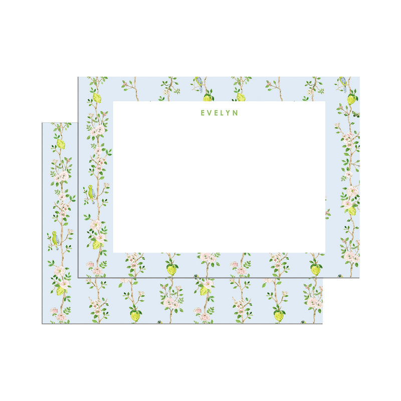 Chinoiserie Blue Notecard Set