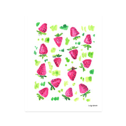 The "Strawberry Season" Fine Art Print
