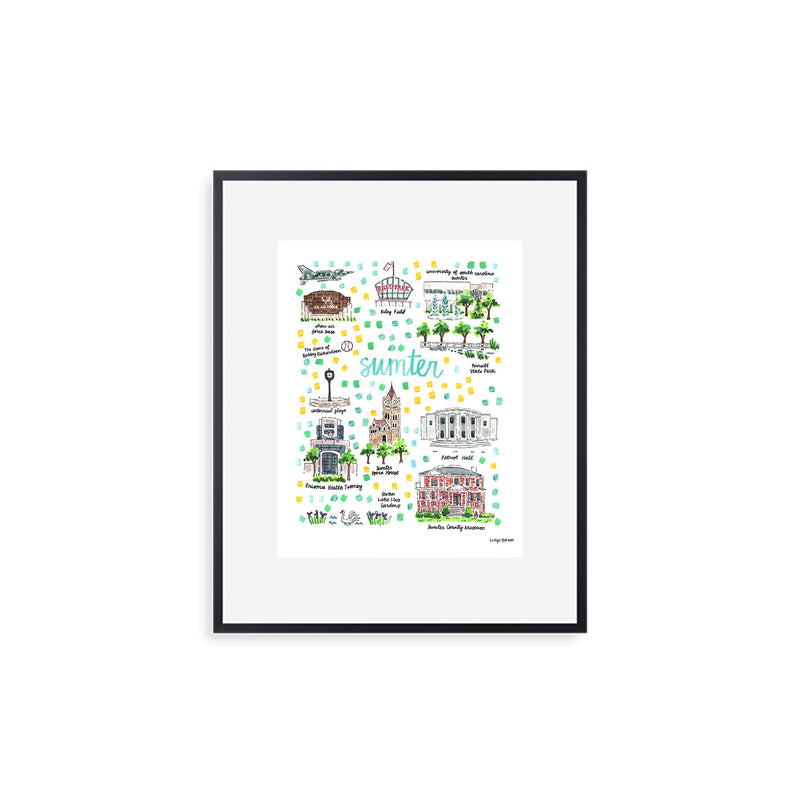"Sumter, SC" Fine Art Print