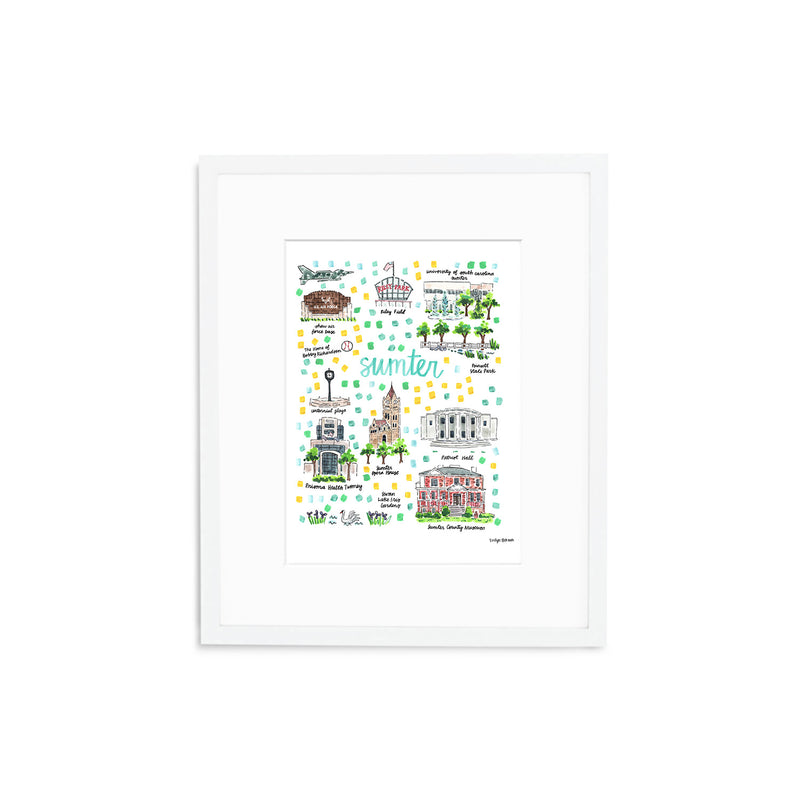 "Sumter, SC" Fine Art Print