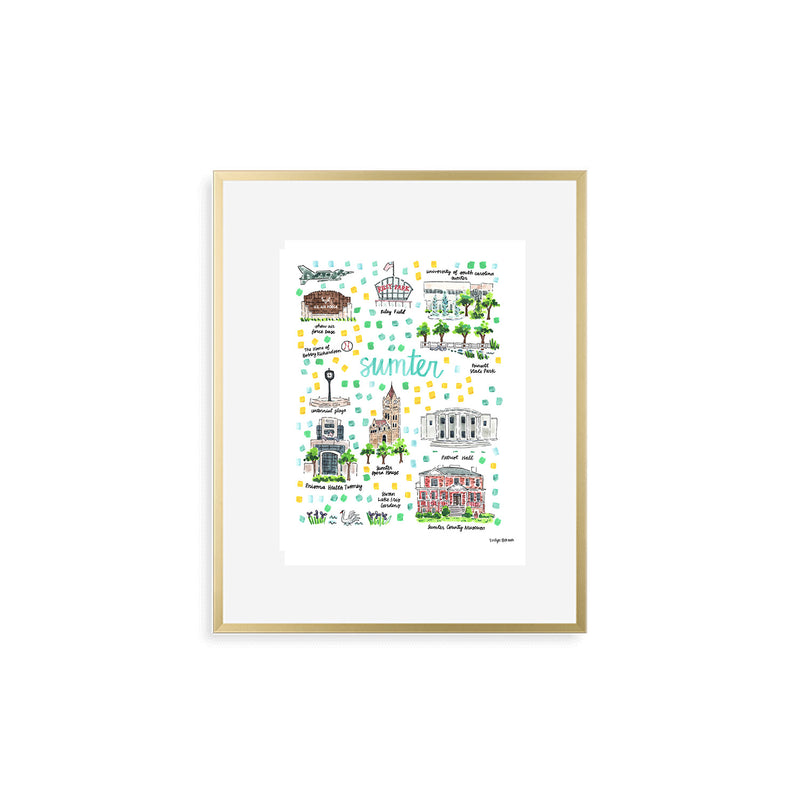 "Sumter, SC" Fine Art Print