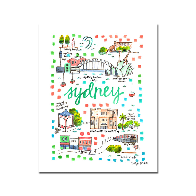 "Sydney, Australia" Fine Art Print