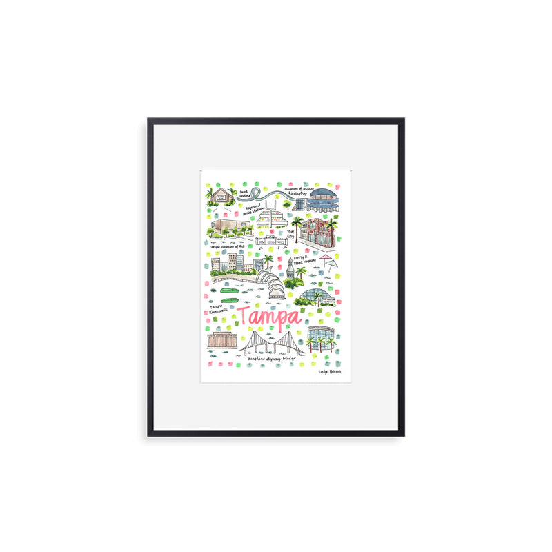 "Tampa, FL" Fine Art Print