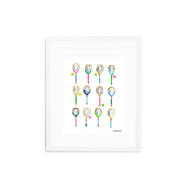 The "Make a Racket" Fine Art Print