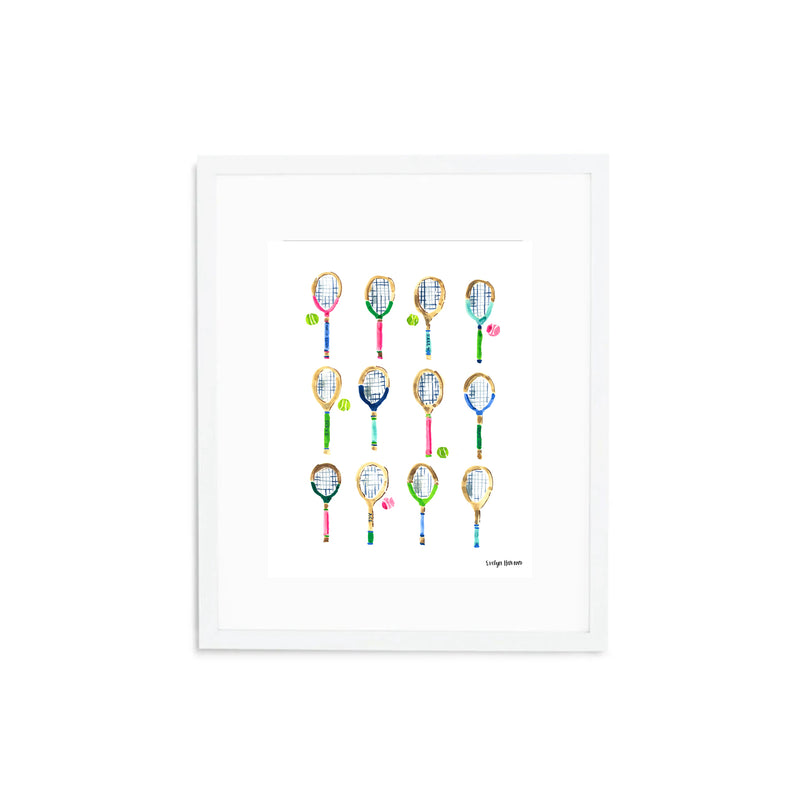 The "Make a Racket" Fine Art Print