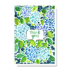 Thank you Hydrangea Garden Card