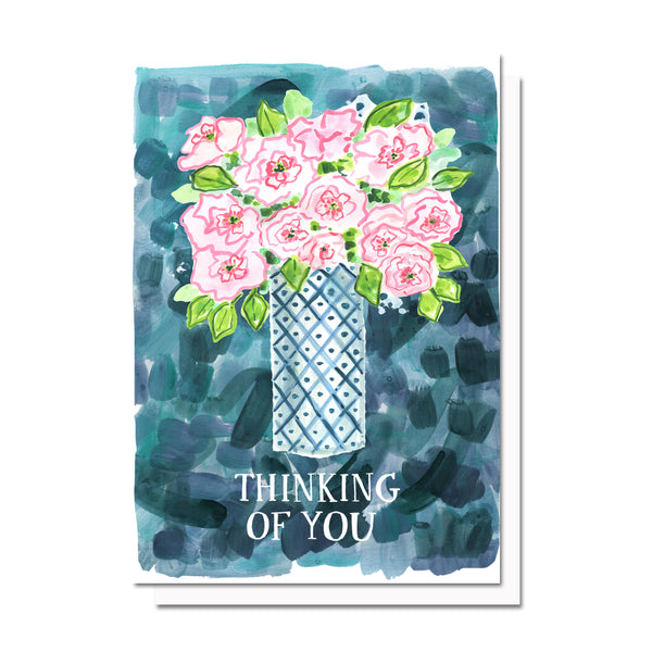 Thinking of You Peonies Card