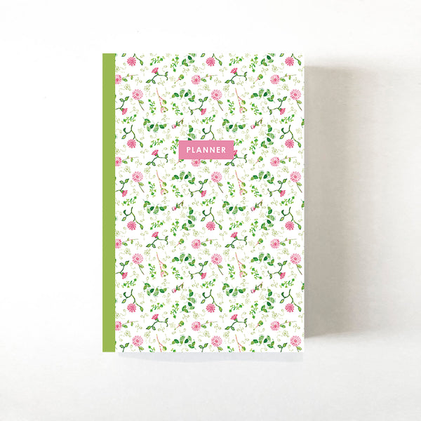 Undated Monthly/Weekly Planner, Mimi Print