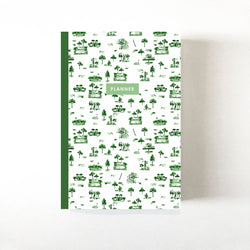 Undated Monthly/Weekly Planner, Kyger Print