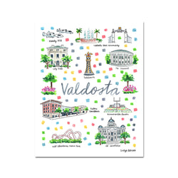 "Valdosta GA" Fine Art Print