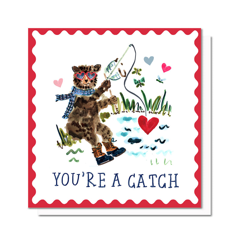You're a Catch Valentine Card