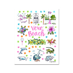 "Vero Beach, FL" Fine Art Print