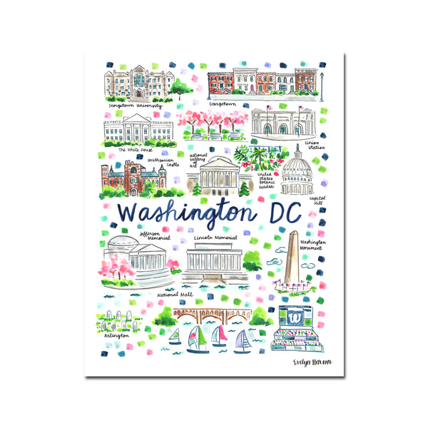 "Washington, DC" Fine Art Print