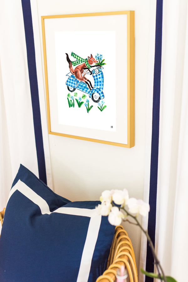 The "Crazy as a Fox" Fine Art Print