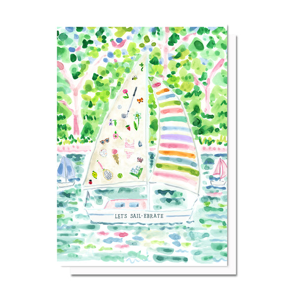 Let's Sail-ebrate Card