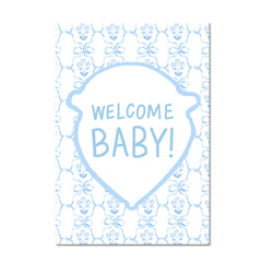 Baby Milestone Cards: Blue + Green Set