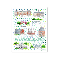 "Williamsburg, VA" Fine Art Print