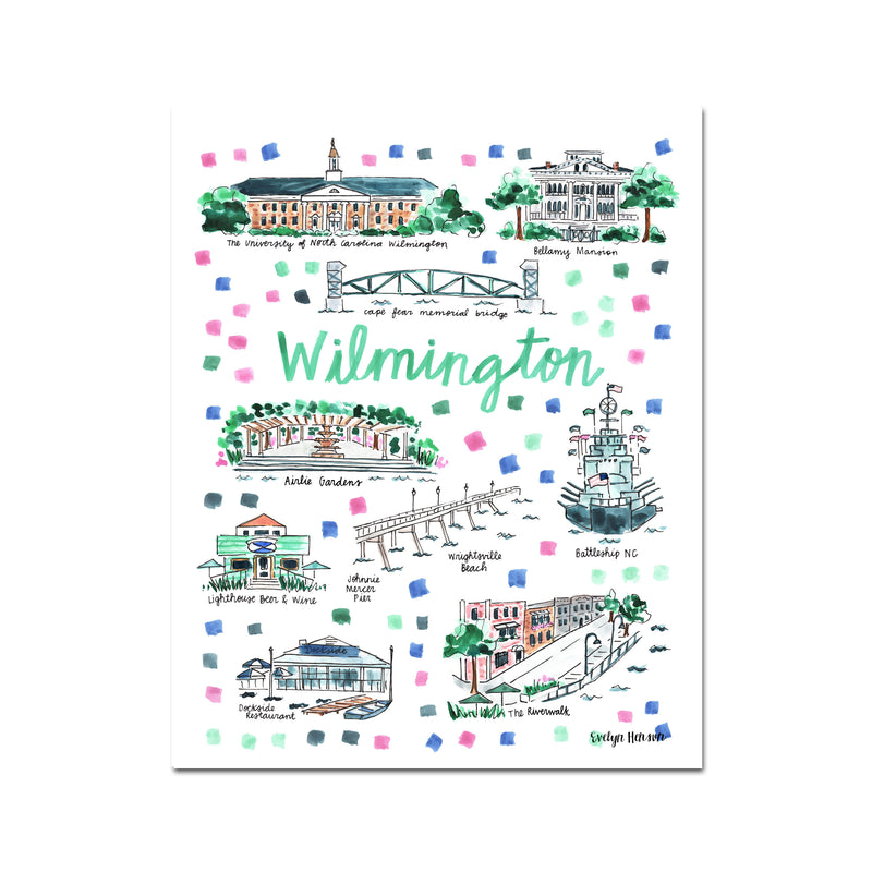 "Wilmington, NC" Fine Art Print