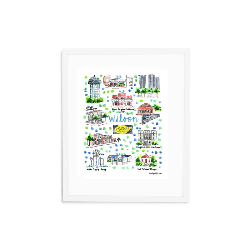 "Wilson, NC" Fine Art Print