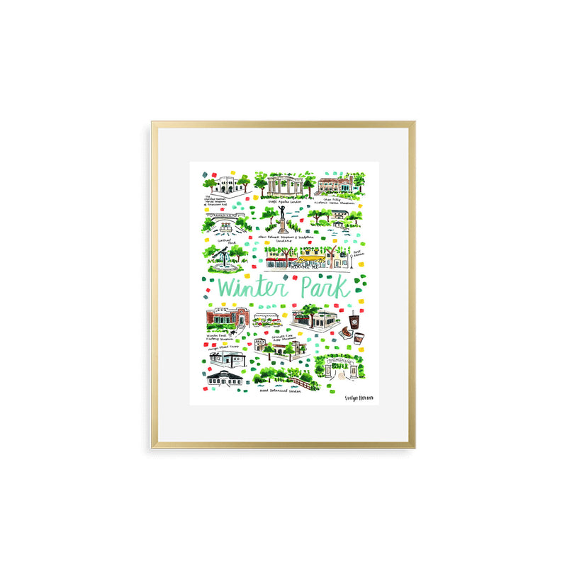 "Winter Park, FL" Fine Art Print