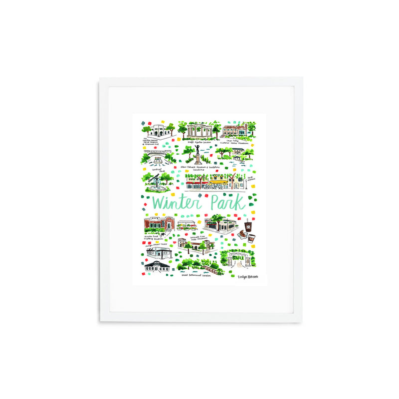 "Winter Park, FL" Fine Art Print
