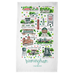 Birmingham, AL Tea Towel