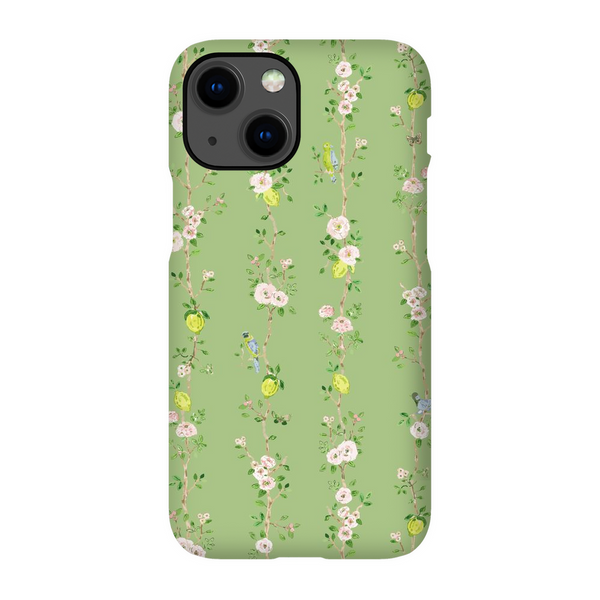 Chinoiserie Green Phone Case