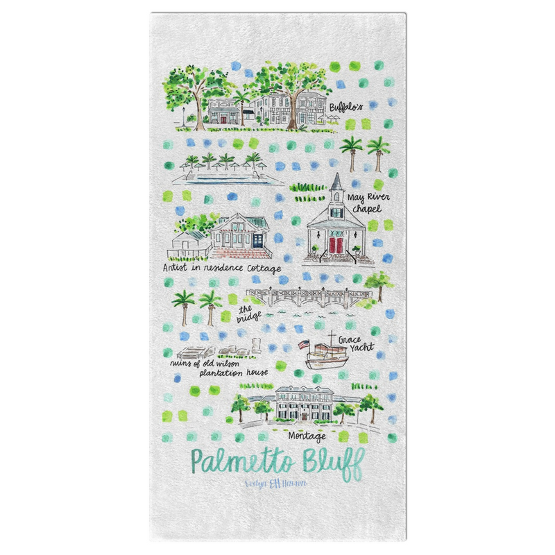 Palmetto Bluff, SC Towel