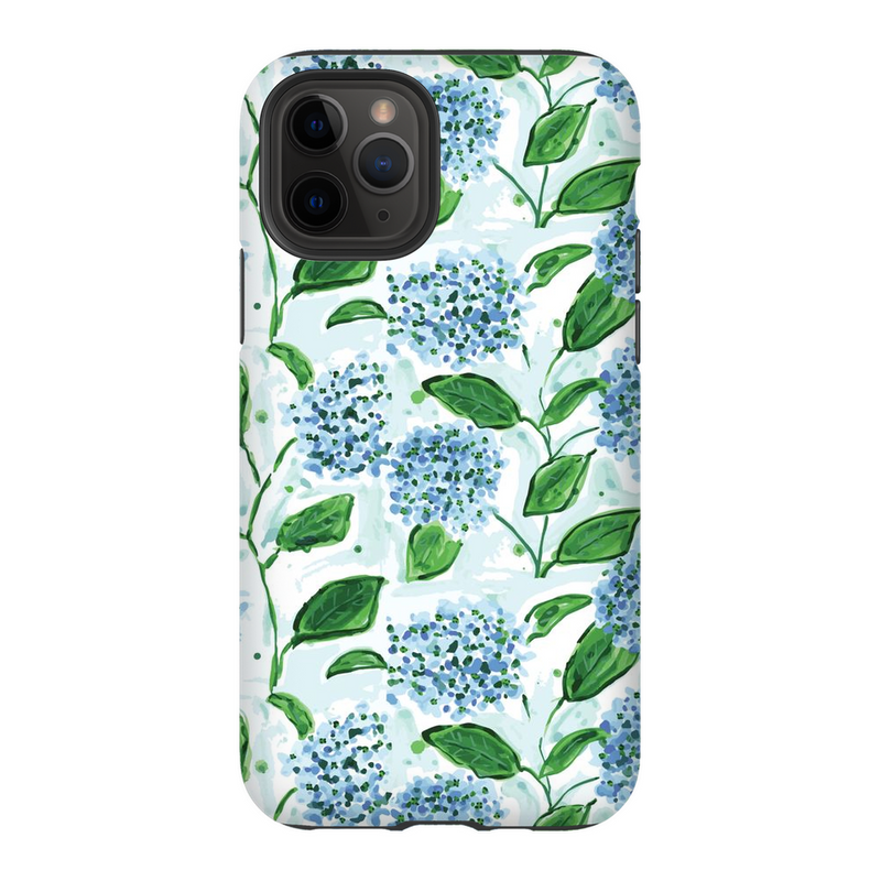 Phone Case, Hydrangea Blue Print