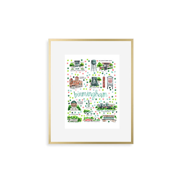 "Birmingham, AL" Fine Art Print