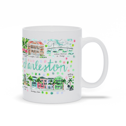 Charleston, SC Map Mug