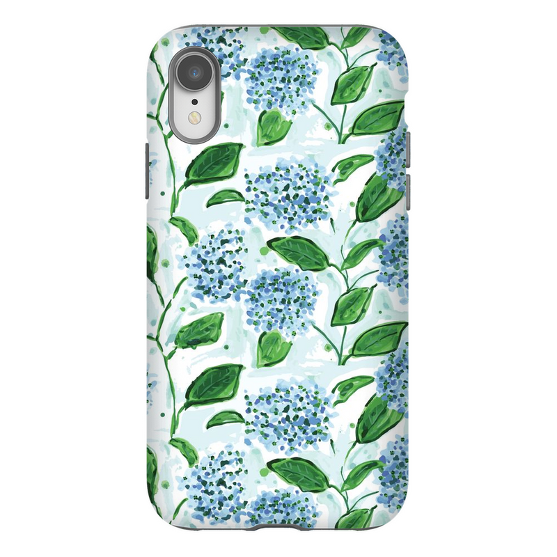 Phone Case, Hydrangea Blue Print