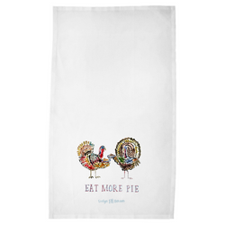 Eat More Pie Holiday Tea Towel