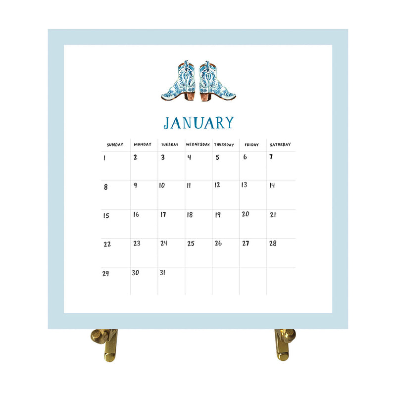 2023 Desk Calendar, EHappy Icons Edition